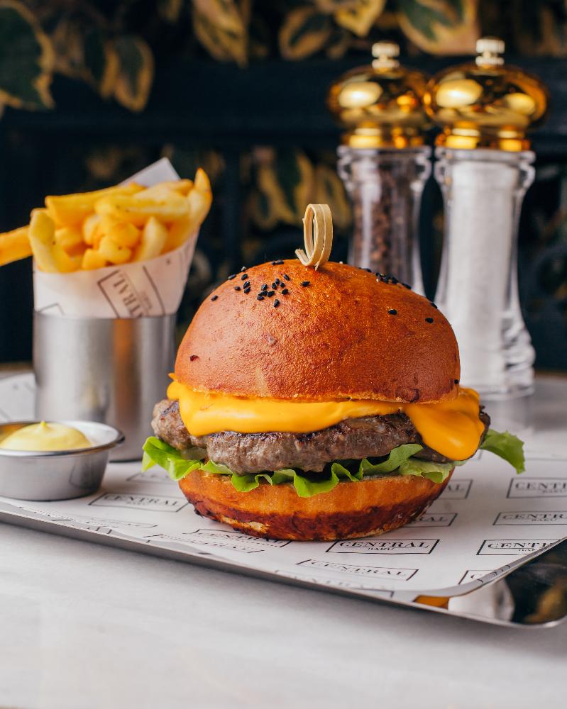 Central  Cheese Burger